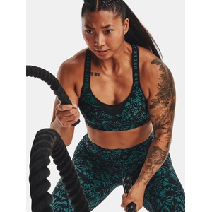 Under Armour Дамски сутиен Under Armour UA Infinity High Print Bra Under Armour | Cheren | ЖЕНИ | XS