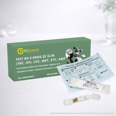 1stepbiotest Test na 6 drog ze slin thc opi coc met xtc amp 1 ks