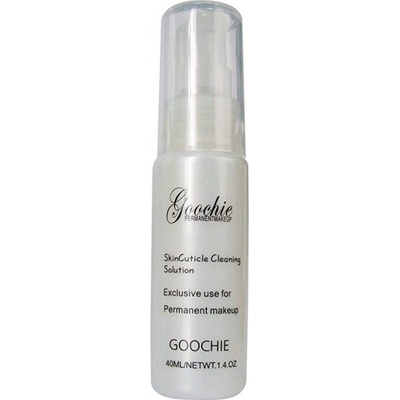 Goochie Cleaning Solution Peeling pred permanentným make-upom 40 ml
