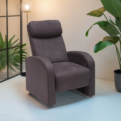 Idea nábytok TOLEDO hnědé mikrovlákno K74