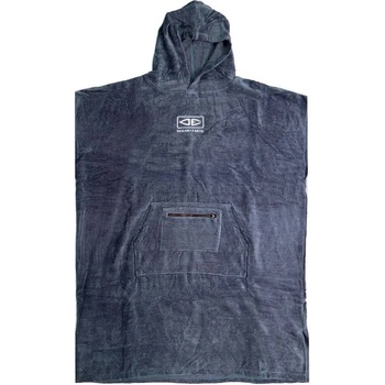 Ocean & earth Corp Hooded poncho - Grey (Blue)