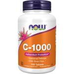 NOW NOW Vitamin C-1000 Rose Hips & Bioflavonoids, 100 Tablets