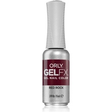 Orly Gelfx Gel gélový lak na nechty s použitím UV/LED lampy odtieň Red Rock 9 ml