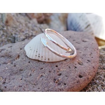 Image 1 of Дамски сребърен пръстен Стрела (ДСП1)