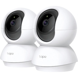 TP-Link Безжична мрежова камера за вътрешно видеонаблюдение TP-Link Tapo C200P2, 2MP FHD, 4mm, Бяла (2-pack) (Tapo C200P2 (2-pack))