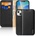 Dux Ducis Кожен калъф с отделение за карти Dux Ducis Hivo за iPhone 14 Plus, черен (6934913034996)