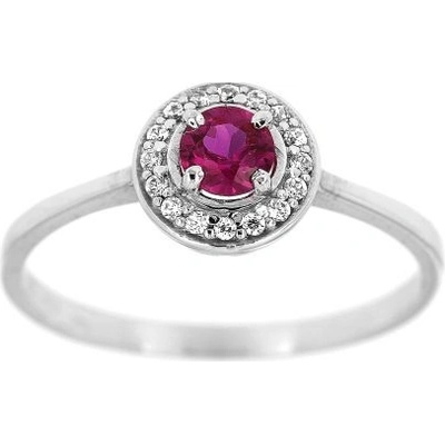 Zlatnictví U Kostela Dámský prsten s rubínkem 1089Č