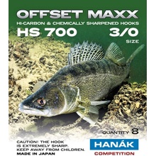 Hanák Competition streamerový Offset Maxx vel.2 12ks