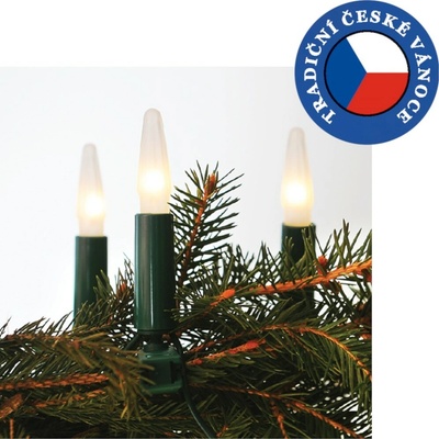 EXIHAND Souprava Asteria bílá SV-16 16 žárovek 14V 0,1A se zeleným soklem