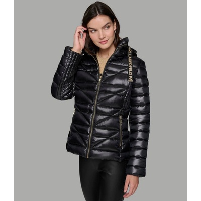 Karl Lagerfeld Paris Puffer černá