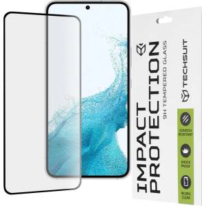 Techsuit Протектор за Samsung Galaxy S22 5G / S23 - 111D Full Cover / Full Glue Glass - черен