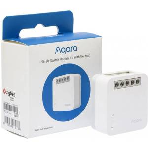 AQARA Единично смарт реле Aqara T1 With Neutral (С нула) (SSM-U01)