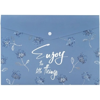 Папка джоб с копче Axent А5+ Flower Symphony-3 (1303557-1496-46-А)