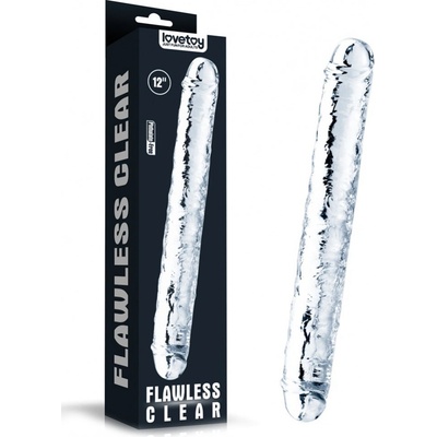 LOVETOY Double Dildo Flawless Clear 30cm