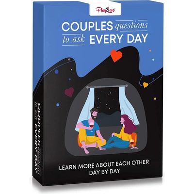 Spielehelden Couples Game Въпроси за всеки ден за двойки 100 вълнуващи въпроса на английски език (PLAY2-03) (PLAY2-03)