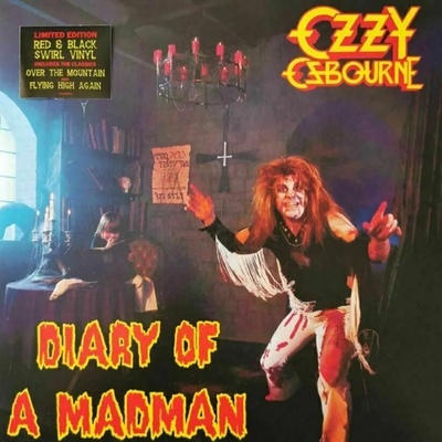 Ozzy Osbourne - Diary Of A Madman (Limited Edition) (Red & Black Swirl Coloured) (LP) (0194398833910)