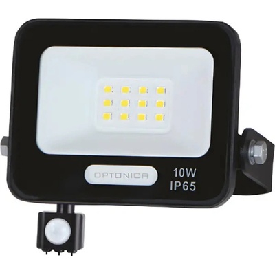 OPTONICA Led ПРОЖЕКТОР СЪС СЕНЗОР 10w 900lm ip65 ЧЕРЕН optonica (3801057158495)