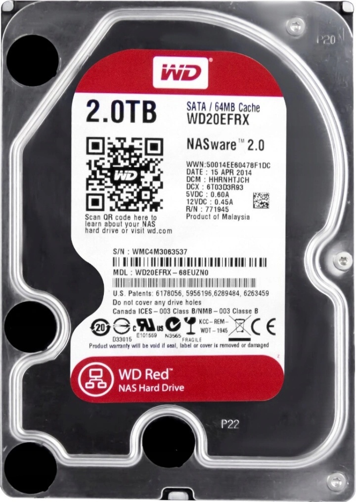 WD Red 2TB , WD20EFRX od 4 105 Kč - Heureka.cz