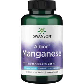 Swanson Albion Chelated Manganese 40 mg [180 капсули]