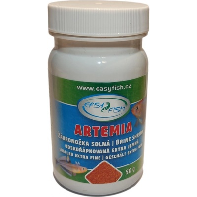 EasyFish Artemie odskořápkovaná extra jemná 50 g