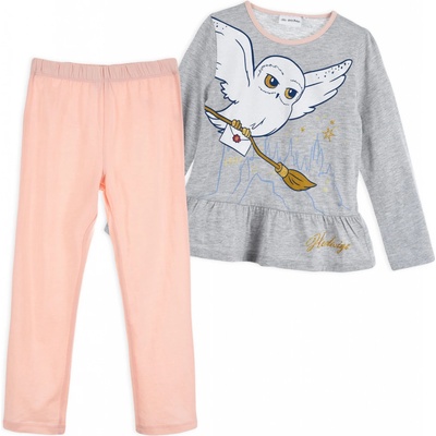 Dívčí pyžamo Harry Potter šédé