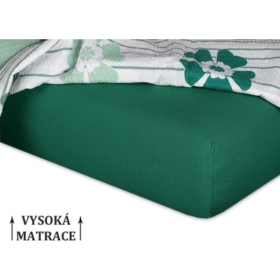 Dadka Jersey prostěradlo šalvěj 90x200x25