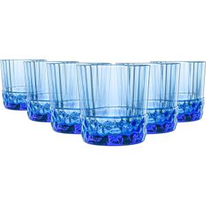 Bormioli Rocco ЧАШИ dof america'20s 370ml 6БР СИНИ (122152bzq121990)