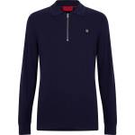 HUGO Горнище с цип HUGO Sastoro 1/4 Zip Top - Navy
