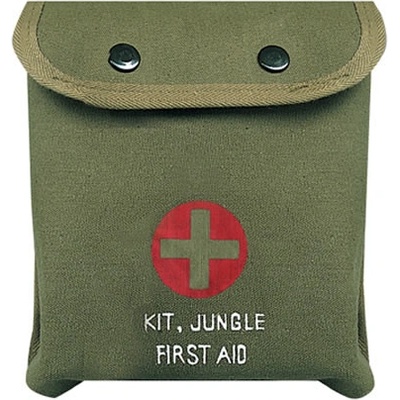 Rothco taška první pomoci M-1 Jungle zelená s křížem