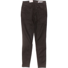 VERO MODA Dámské úzké džíny voskované černé