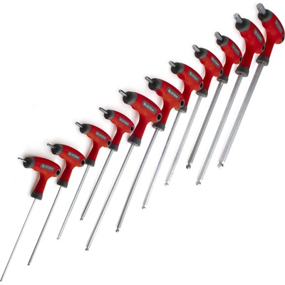 TAGRED TA1044 Imbusové klíče s kuličkou 2 - 10,