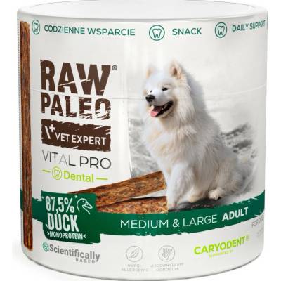 VETEXPERT Raw Paleo Vital Pro Dental Duck Medium Large Mono 100 g