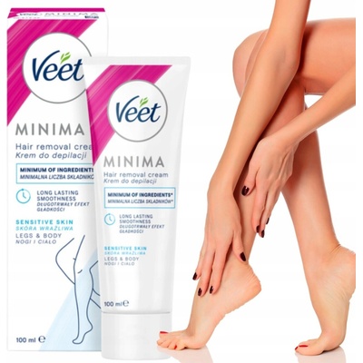 Veet Minima Depilační krém pro citlivou pokožku 100 ml – Zboží Dáma