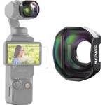 NEEWER teleconverter compatible with DJI Osmo Pocket 3 / Pocket 4 / Xtra Muse, 4 elements 3 groups multi-coated HD magnetic lens attachment, accessories for Gimba action cameras, LS-84 - 10107603 (10107603) Обективи