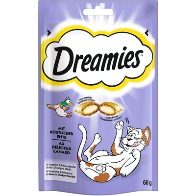 Dreamies kačica 3 x 60 g