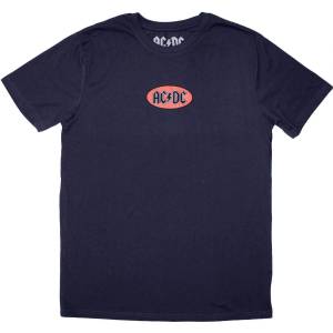 AC/DC Mini Oval Logo Navy Blue M Риза (ACDCTS122MN02)