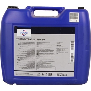 FUCHS OIL Трансмисионно масло fuchs titan cytrac sl 75w90 20 литра