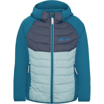 TROLLKIDS Детско поларено яке Trollkids Kid's Sirdal Jacket Synthetic jacket - Atlantic Blue / Dark Navy / Dusky Turquoise - размер 98 (EU) (703-3872-0312)