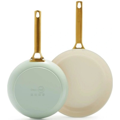 GreenPan PADOVA sada 2 nepřilnavých keramických pánví 20 + 26 cm, pastelově zelená CC008488-001