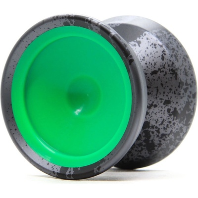 YoYoFactory Czech Point Pivot Yoyo Černá Zelený splash