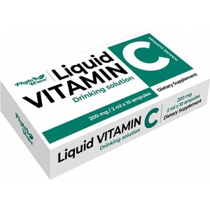 Phyto Wave Liquid Vitamin C, 200 mg/2 ml, 10 ампули, Phyto Wave