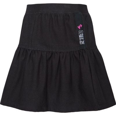 Lewro dievčenská sukňa Catina čierna biela