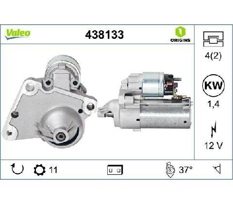 Startér VALEO 438133