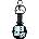 Green Day Stacked Logo & Grenade Circle (Glow-in-the-Dark) Ключодържател (GDKEY05)