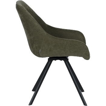 Carmen Трапезен стол marsala - маслено зелен (3532166)