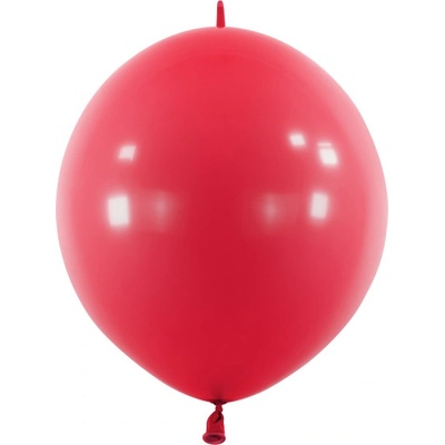 Amscan Balónky latexové spojovací dekoratérské Fashion malinové 30 cm
