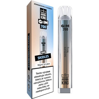 Aroma King Gem Bar Skidles 16 mg 700 potáhnutí od 49 Kč