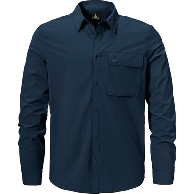 Schöffel Мъжка риза с копчета Schöffel Shirt Style Dunajec Shirt - Navy Blazer II - размер 56 (EU) (033-2492-0416)
