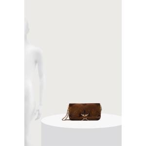 Zadig&Voltaire чанта crossbody дамска от велур (LWBA04434)