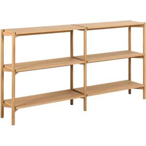 Actona Етажерка за книги в дъб 169x88 cm Braidwood - Actona (0000107233)
